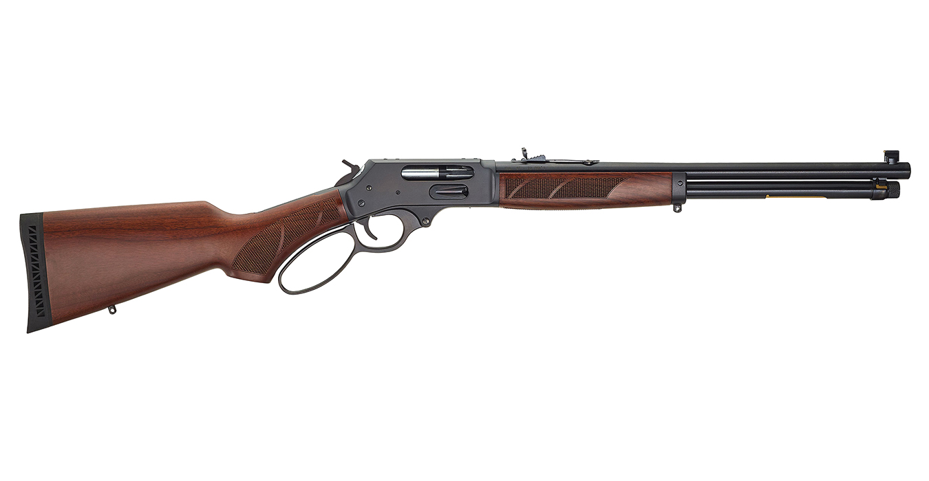 45/70 Side Gate Lever Action Rifle with Adjustable Semi-Buckhorn Sight - Firearms | The Gun Shop