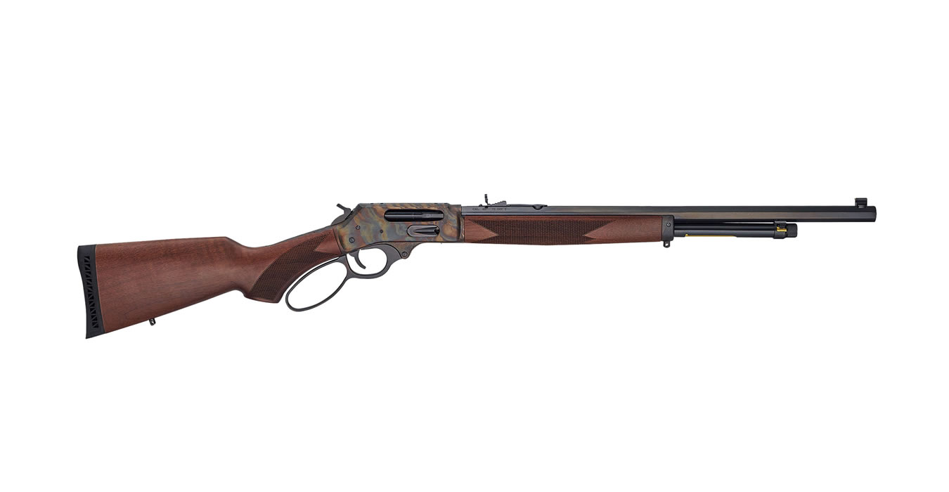 .45-70 Side Gate Lever Action Rifle with Color Case Hardened Receiver - Firearms | The Gun Shop