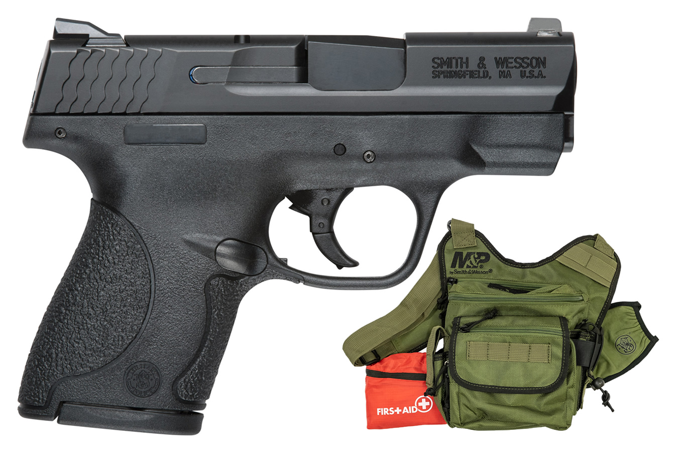 MP Shield 9mm Pistol with Bug Out Bag Bundle - Firearms | The Gun Shop