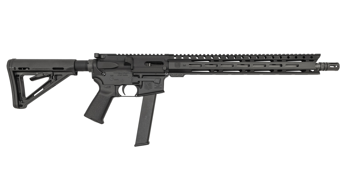 DB9R 9mm Pistol Caliber Carbine with 16 inch Barrel and M-LOK Rail