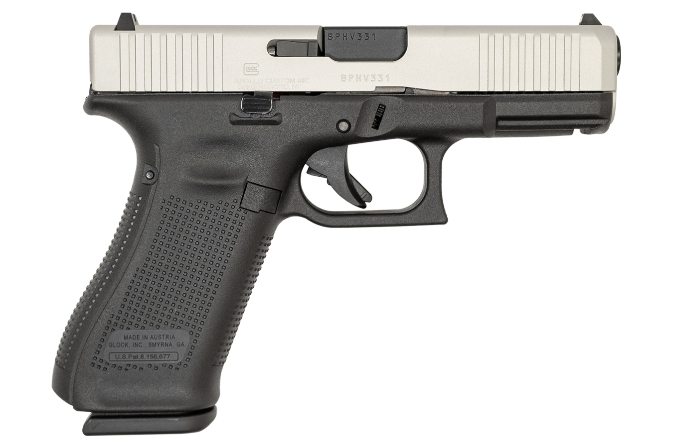 45 9mm 17-Round Pistol with Aluminum Cerakote Slide