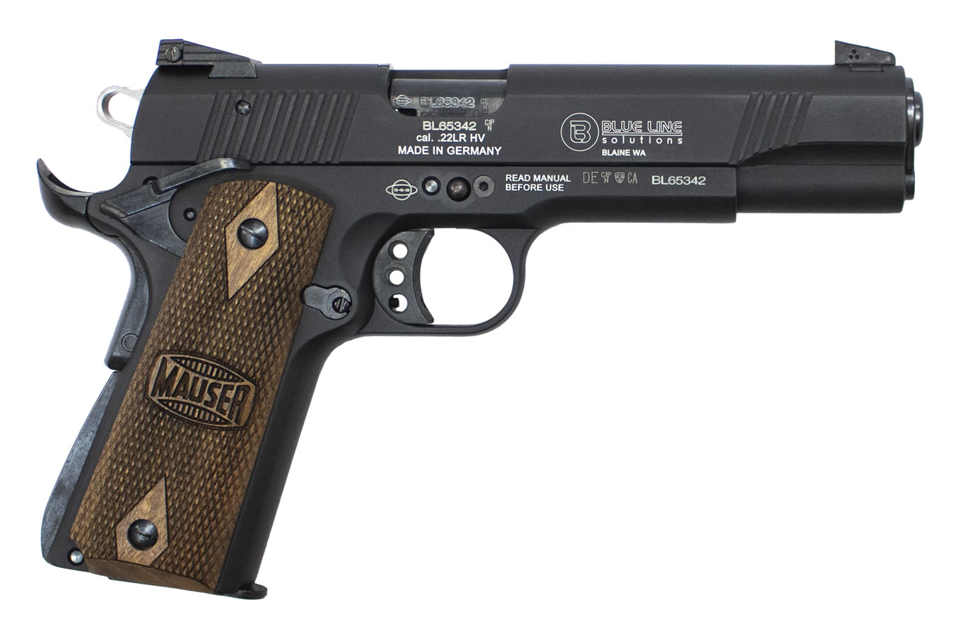 Mauser 1911-22 22LR Pistol with Walnut Grips - 1911 Pistols | The Gun Shop