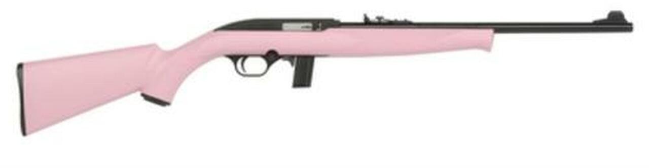Mossberg 702 Plinkster Bantam 22LR 18" Barrel Adjustable Sights Pink Stock 10 Rd Mag