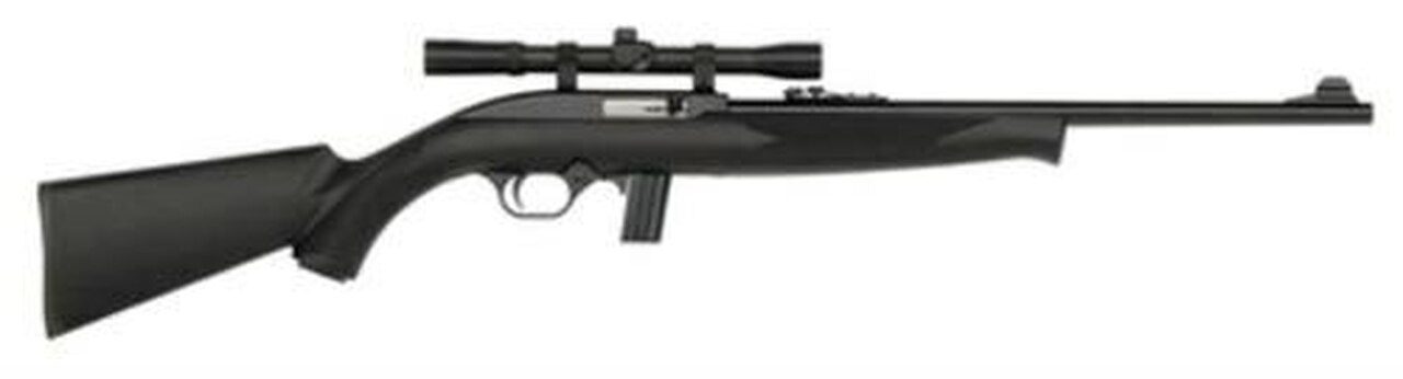 Mossberg Model 702 Plinkster Bantam 22LR 18 Inch Barrel Blue Finish Synthetic Stock 10 Round With Scope