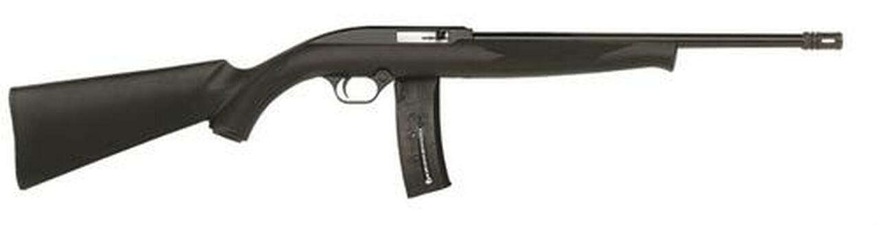 Mossberg 715T Semi-Auto Rifle, 22LR, 16.5" Threaded, 25rd, Synthetic Stock, Blued