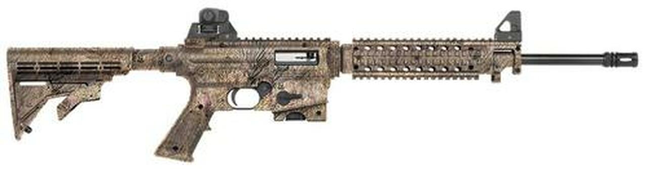 Mossberg 715 Tactical Flat Top 22LR Adjustable MOBR, Semi 16.25" Black, 10 rd