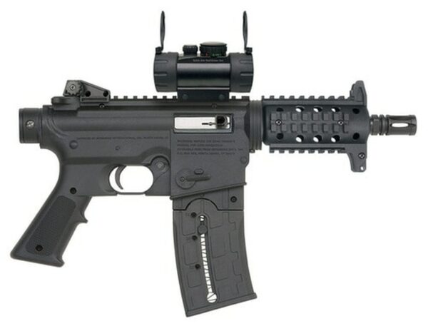 Mossberg 715P Red Dot Combo AR Pistol SA 22LR 6" MB, Synthetic Black, 25 rd
