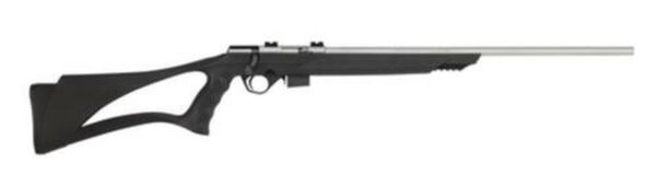 Mossberg 817 Bolt Action .17HMR 21" Brushed Chrome Barrel Sport Grip Synthetic Black Stock 5rd