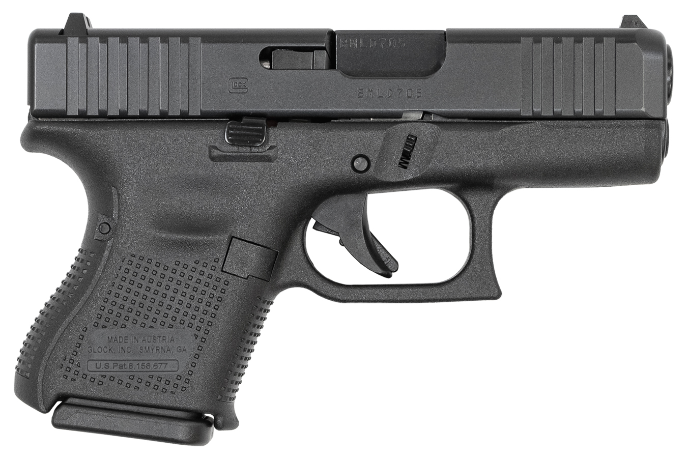 27 Gen5 40 S&W Pistol with Front Serrations
