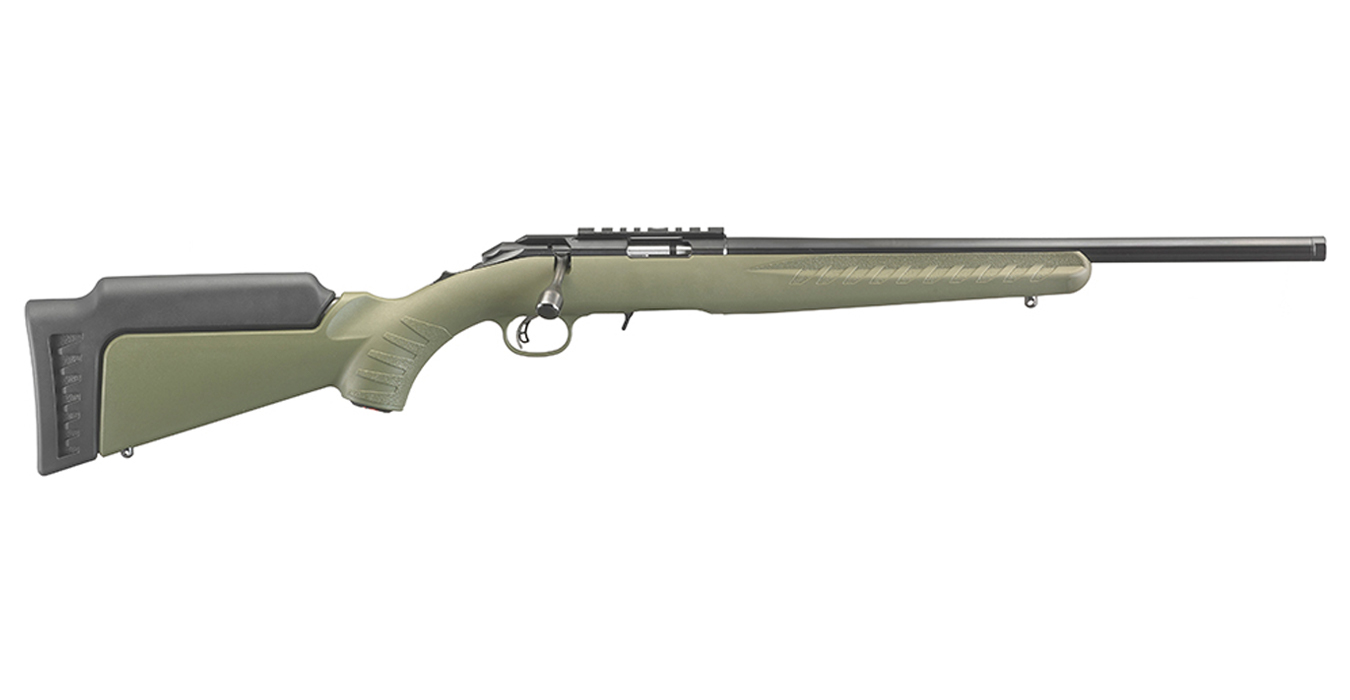 American Rimfire 22LR Bolt-Action Rifle with OD Green Synthetic Stock - Bolt-Action Rimfire Rifles | The Gun Shop