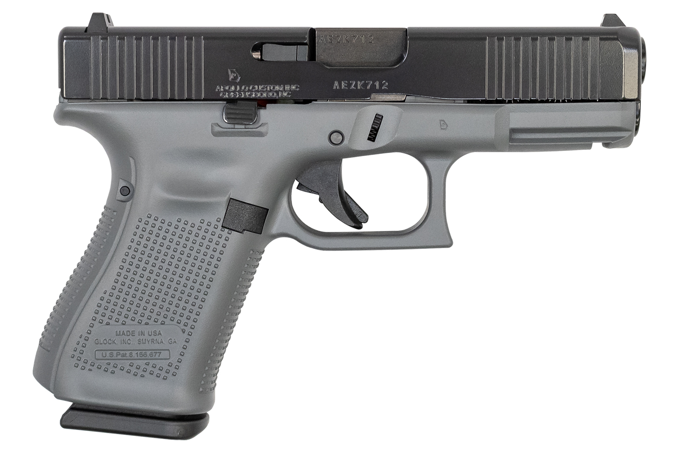 19 Gen5 9mm Pistol with Cerakote Concrete Frame and Black Slide - Firearms | The Gun Shop