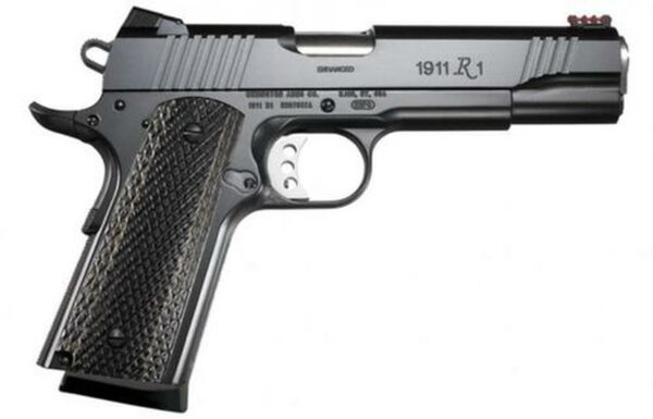 Remington 1911 R1 Enhanced 9mm 5" Barrel Dark Laminate Grips 9rd Mag