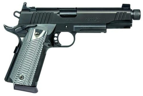 Remington 1911 R1 Tactical, 45 ACP, 5", Black G10 Grips, Black Stainless Steel