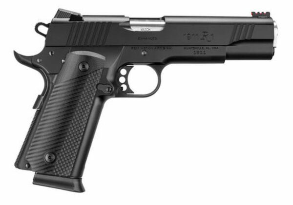 Remington R1 Full Size, 45 ACP, 5", Steel Frame, Black, 15Rd, Fiber Optic Front/Adjustable Rear