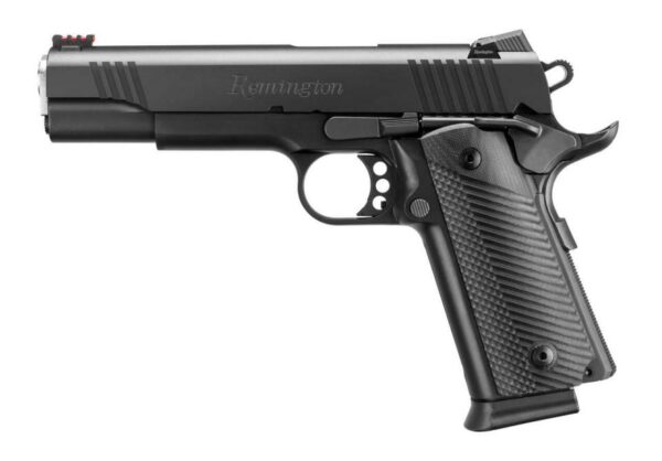 Remington R1 Full Size, 45 ACP, 5", Steel Frame, Black, 15Rd, Fiber Optic Front/Adjustable Rear