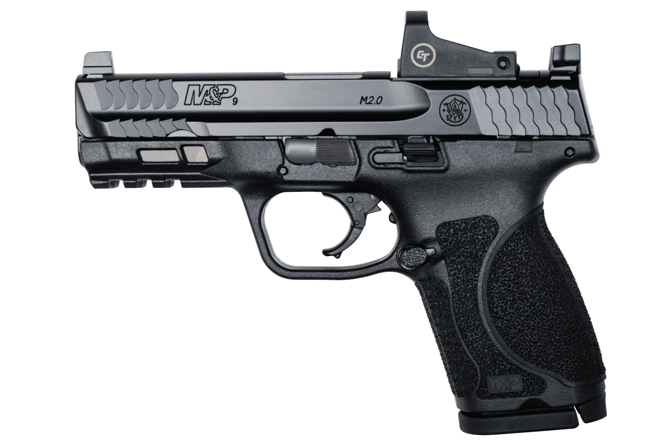 MP9 M2.0 Compact 9mm Pistol with Crimson Trace Red Dot Reflex Sight - Firearms | The Gun Shop