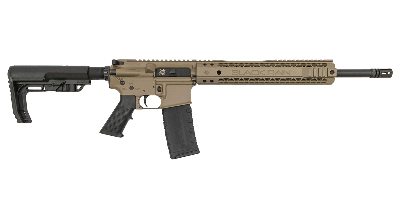 Spec15 Series AR15 5.56mm Semi-Automatic Rifle FDE with MFT Milspec Buttstock - Firearms | The Gun Shop
