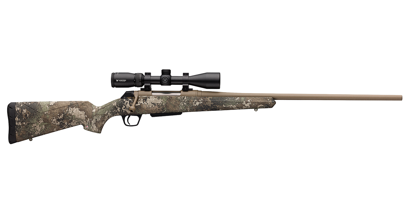 XPR Hunter 300 Win Mag Bolt-Action Rifle with True Timber Strata Camo Stock and Vortex Crossfire II Scope - Bolt-Action Rifles | The Gun Shop