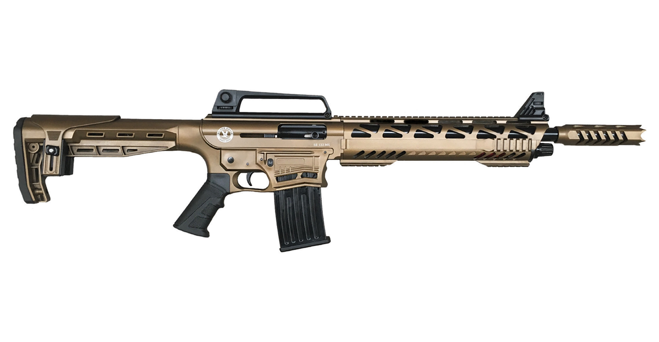 88796-DEFAULT-l SE122TACB 12 Gauge Semi-Auto Shotgun with Burnt Bronze Cerakote Finish - Firearms | The Gun Shop