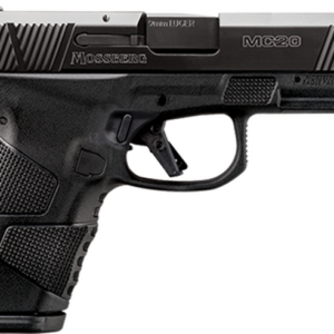 Mossberg MC-2 Compact 9mm, 4" Barrel, Black, 3 Dot Sights, Flat Profile Trigger, 2 Mags, 1-13Rd and 1-15Rd