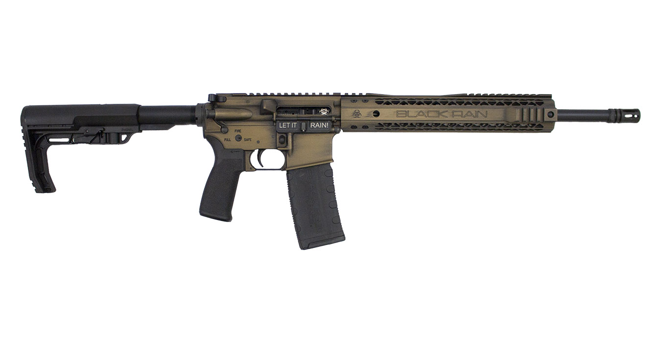 Spec+ Fusion 5.56mm Semi-Automatic AR-15 Rifle with Burnt Bronze Cerakote Finish