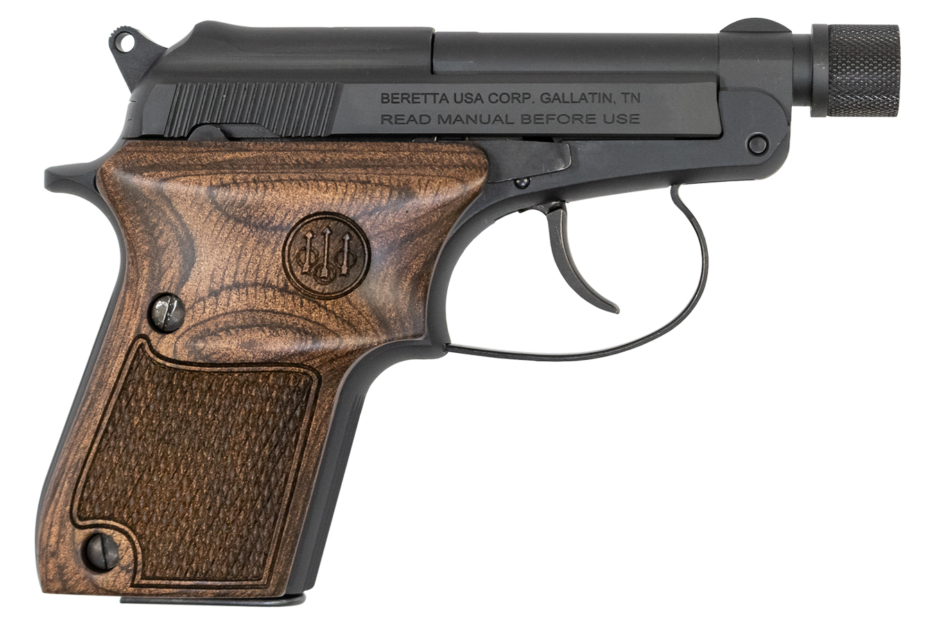 21A Bobcat Covert 22LR Pistol with Wood Grips and Threaded Barrel - Firearms | The Gun Shop