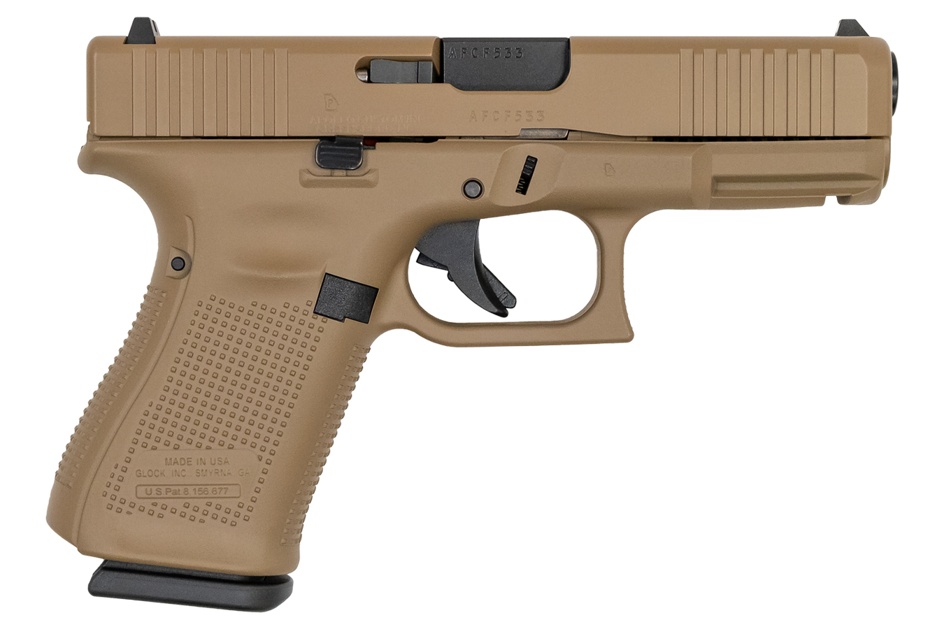 19 Gen5 9mm 15-Round Pistol with FDE Cerakote Finish - Firearms | The Gun Shop