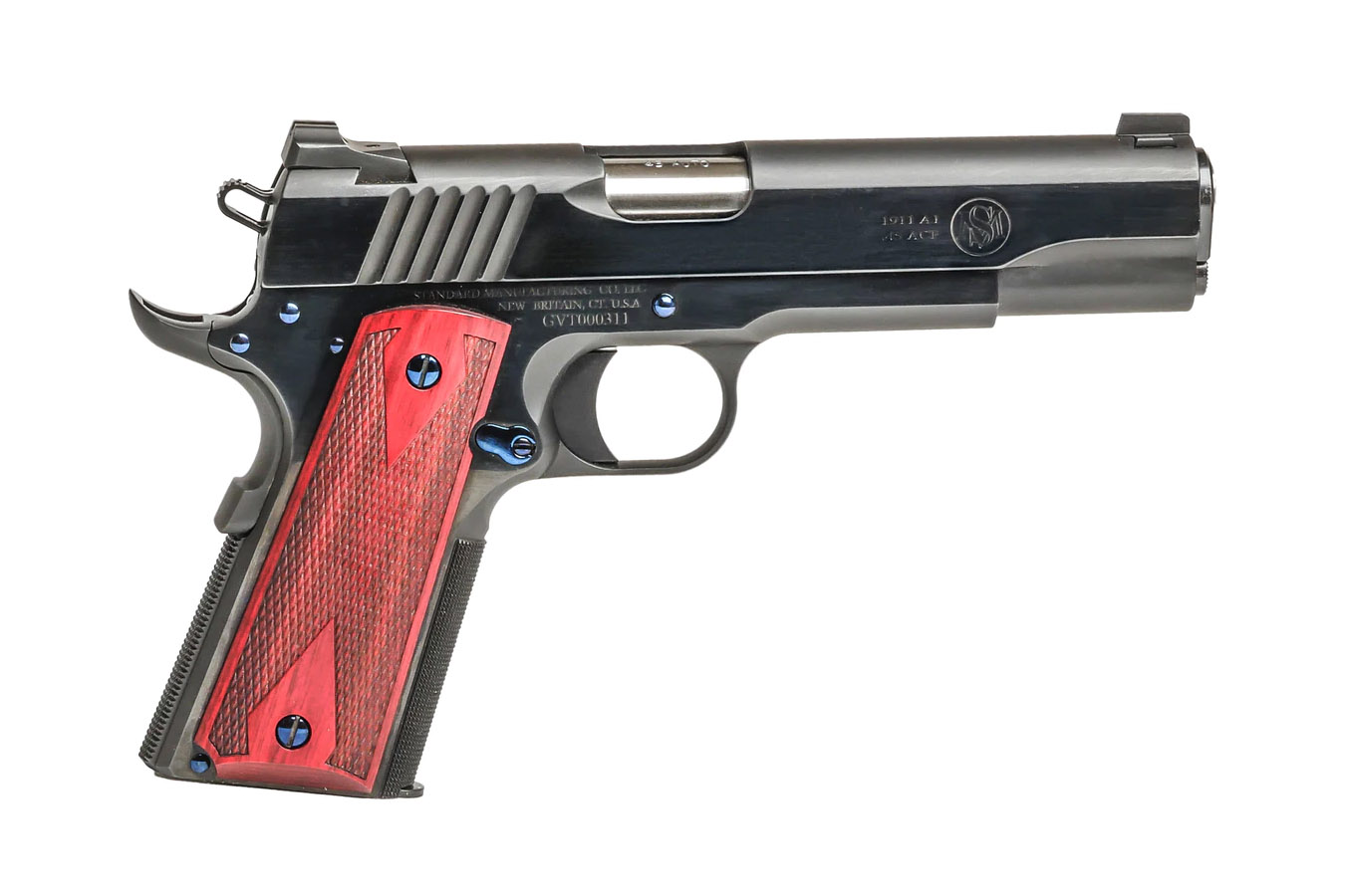 1911 45 ACP Full-Size Pistol with Rosewood Grips