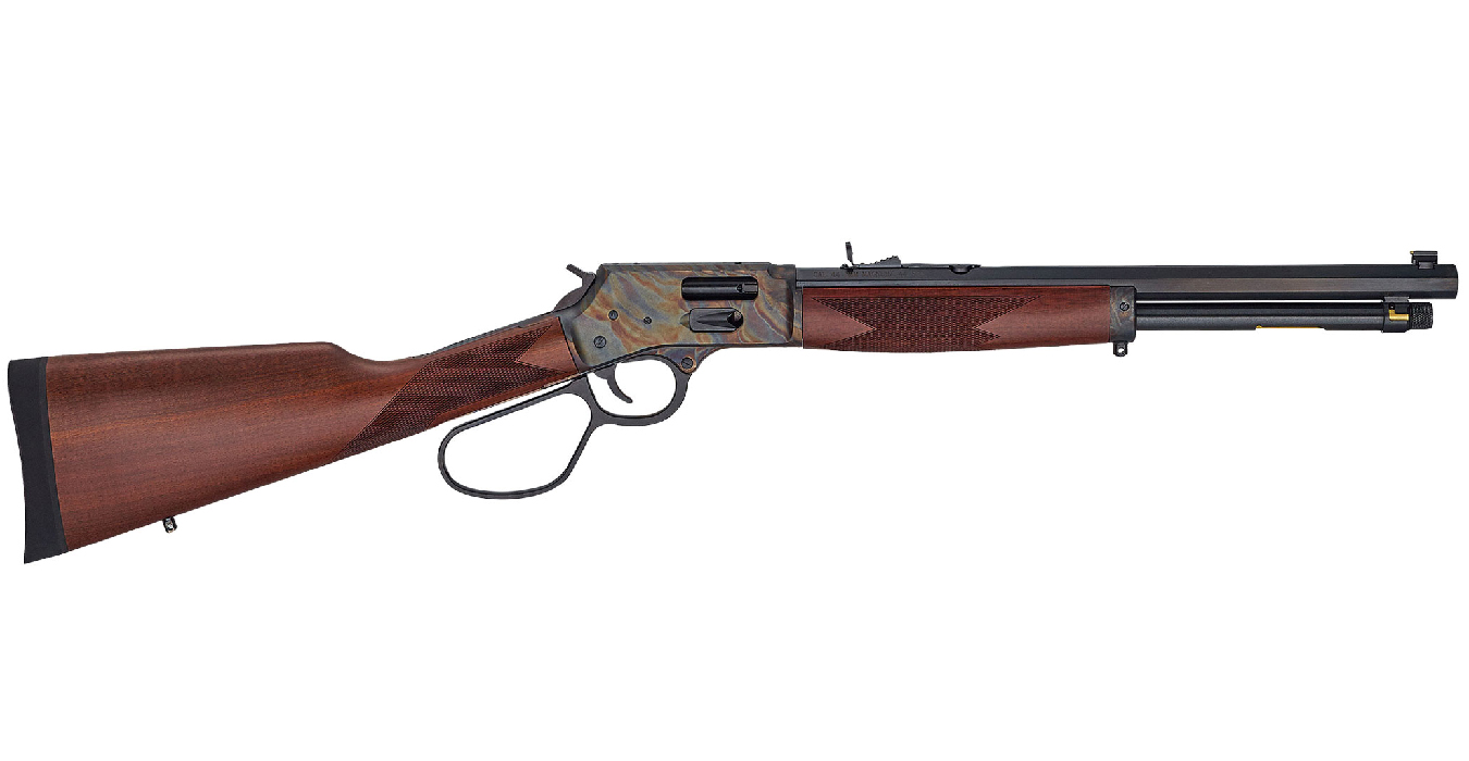 Big Boy 45 Colt Color Case Hardened Lever-Action Side Gate Carbine with Large Loop - Firearms | The Gun Shop