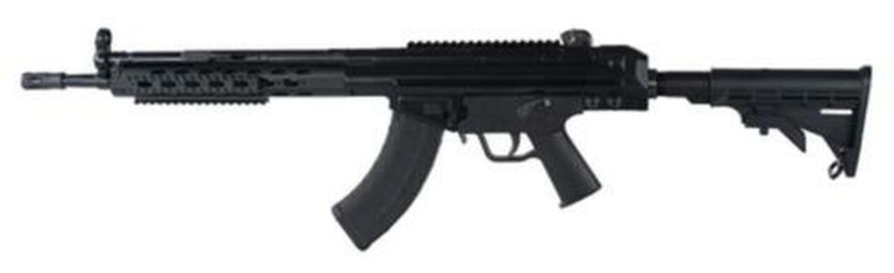 PTR Industries Model 32 Gen 2 7.62x39mm 16" Barrel Tactical Tri-Rail Handguard M4 6-Position Stock Black Finish 30rd
