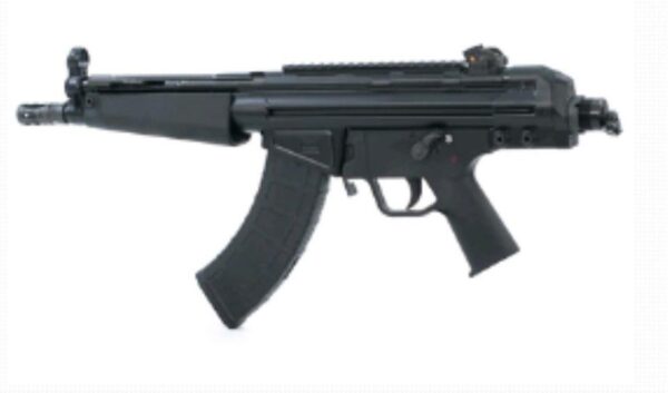 PTR 32P PDWR 7.62X39mm, 8.5", Black, 30rd
