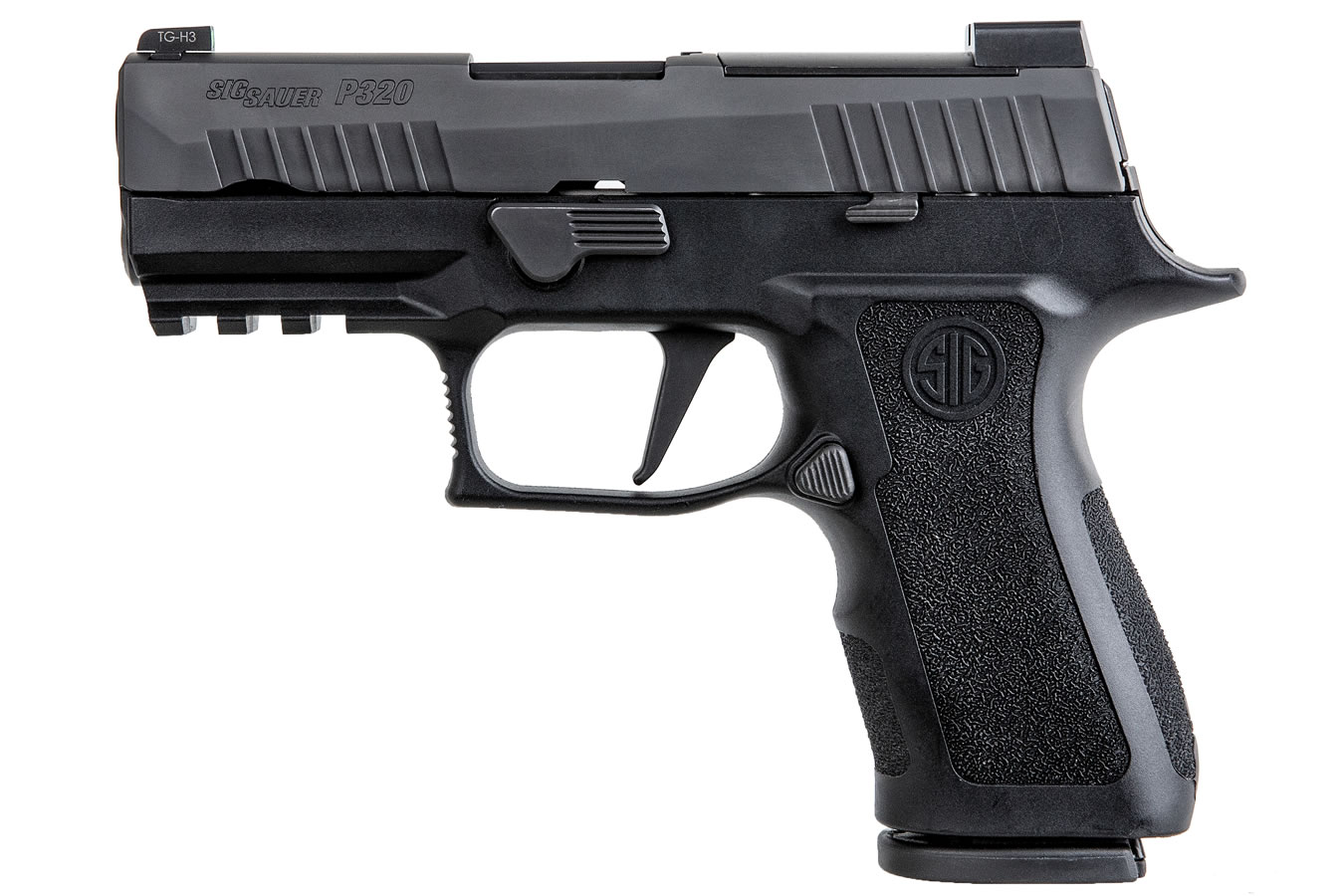P320 X-Compact 9mm 10-Round Pistol with Black Nitron Slide (Romeo1 Pro Compatible) - Firearms | The Gun Shop