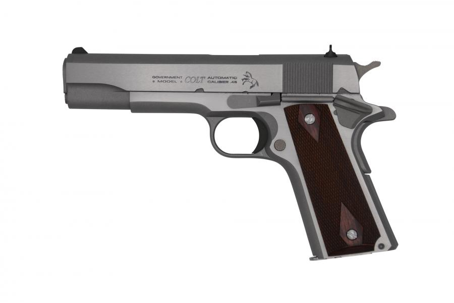1911 Classic 45 ACP Stainless Pistol with Wood Grips - 1911 Pistols | The Gun Shop
