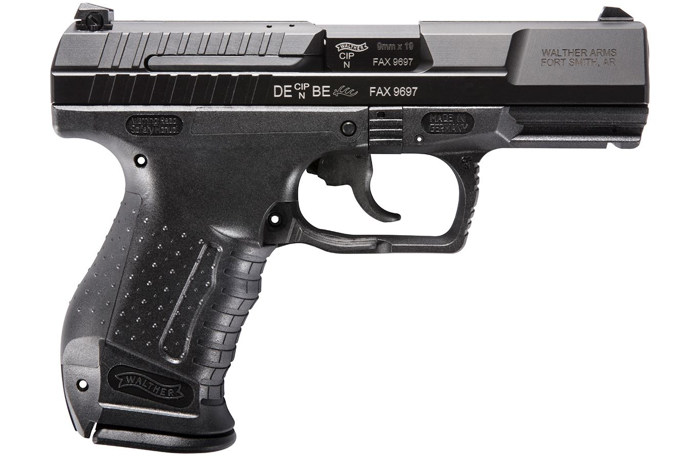 P99 AS 9mm DA/SA Black Pistol with Decocker - Firearms | The Gun Shop