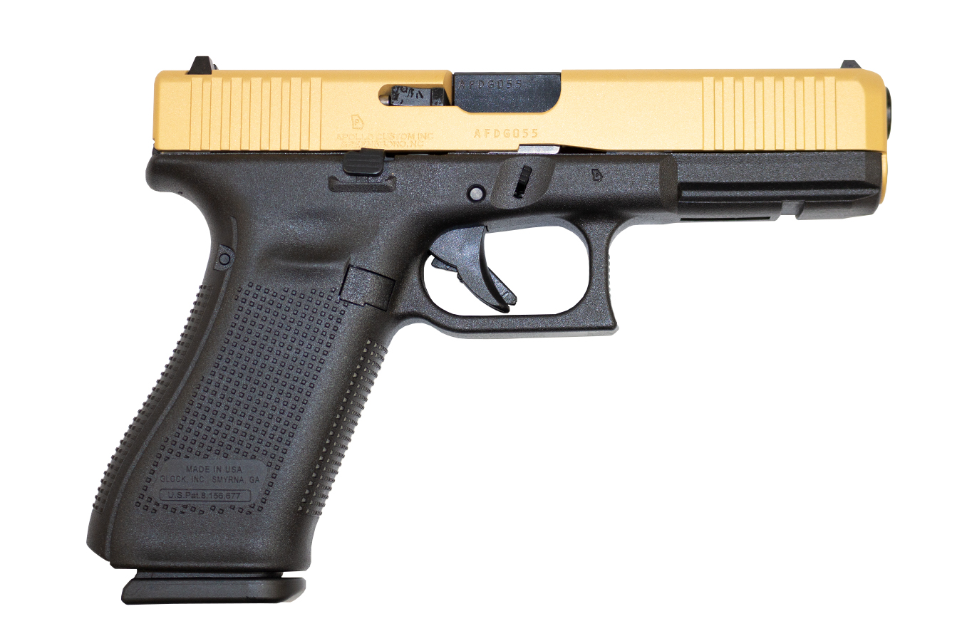 Model 17 Gen5 9mm Pistol with Cerakote Gold Slide