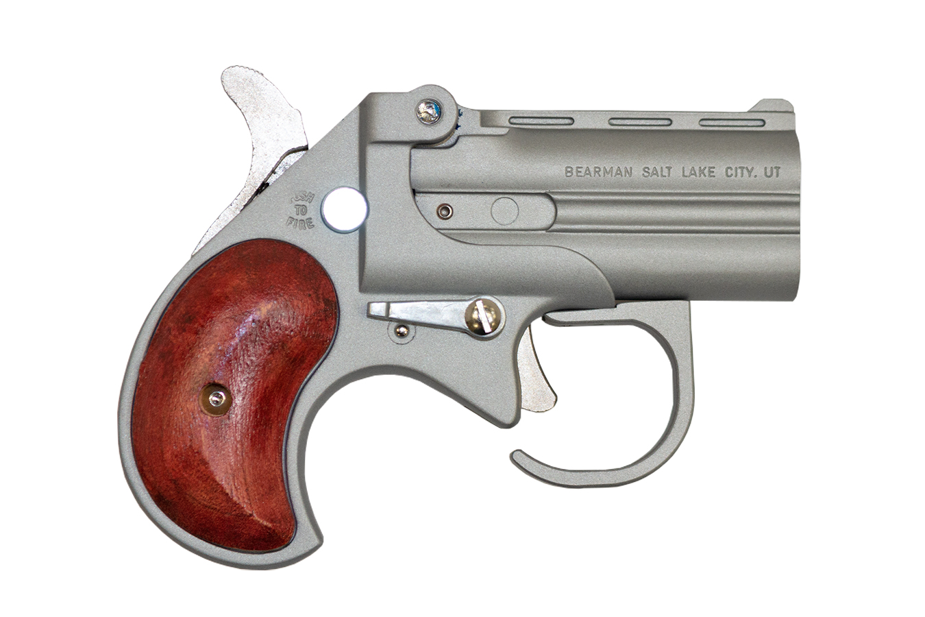 9mm Big Bore Derringer Guardian Package with Satin Finish and Rosewood Grips - Derringers | The Gun Shop