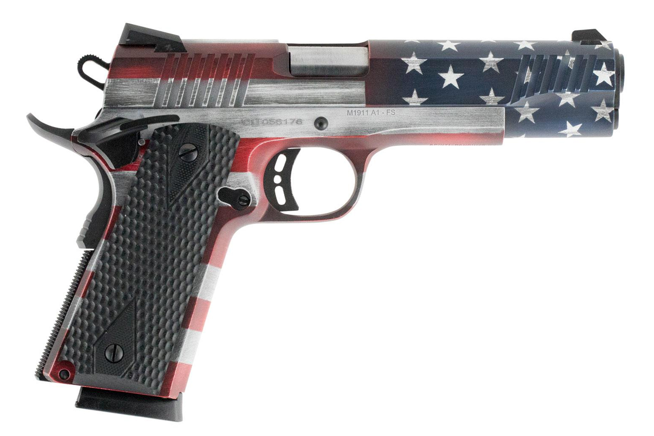 1911 A1 Government 45 ACP Full-Size Pistol with American Flag Cerakote Finish - 1911 Pistols | The Gun Shop