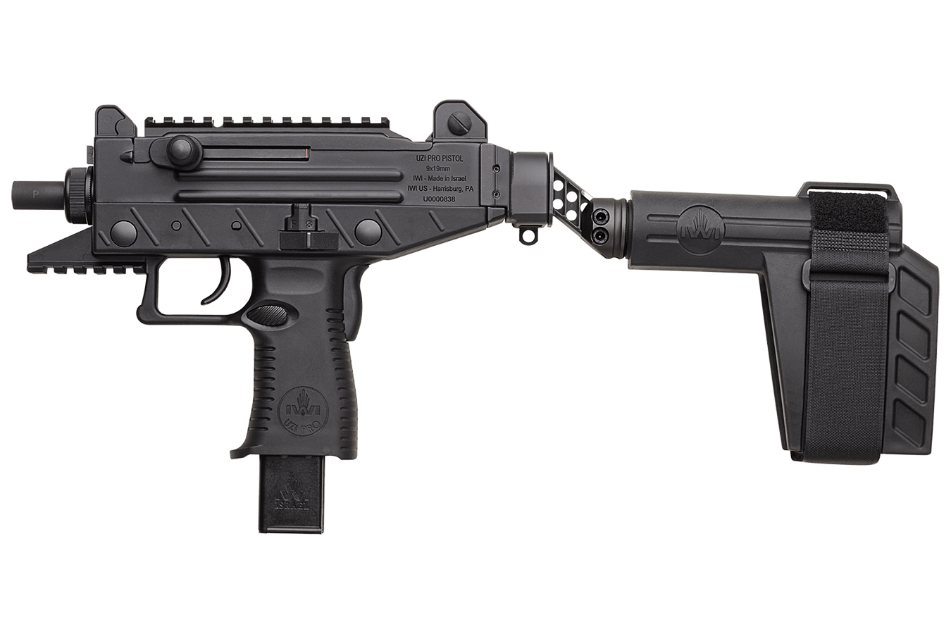UZI Pro 9mm Pistol with Stabilizing Brace - Firearms | The Gun Shop