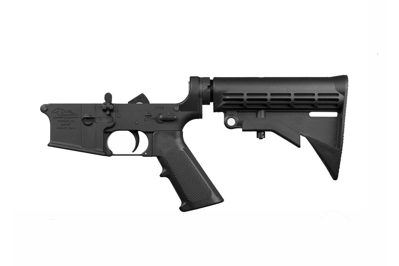 Complete Open Trigger Assembled AR-15 Lower Receiver (Multi Cal) - Firearms | The Gun Shop