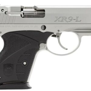 Boberg XR9-L Long Platinum DAO 9mm, 4.2" Barrel, Black Zytel Grip Nk, 7rdrd