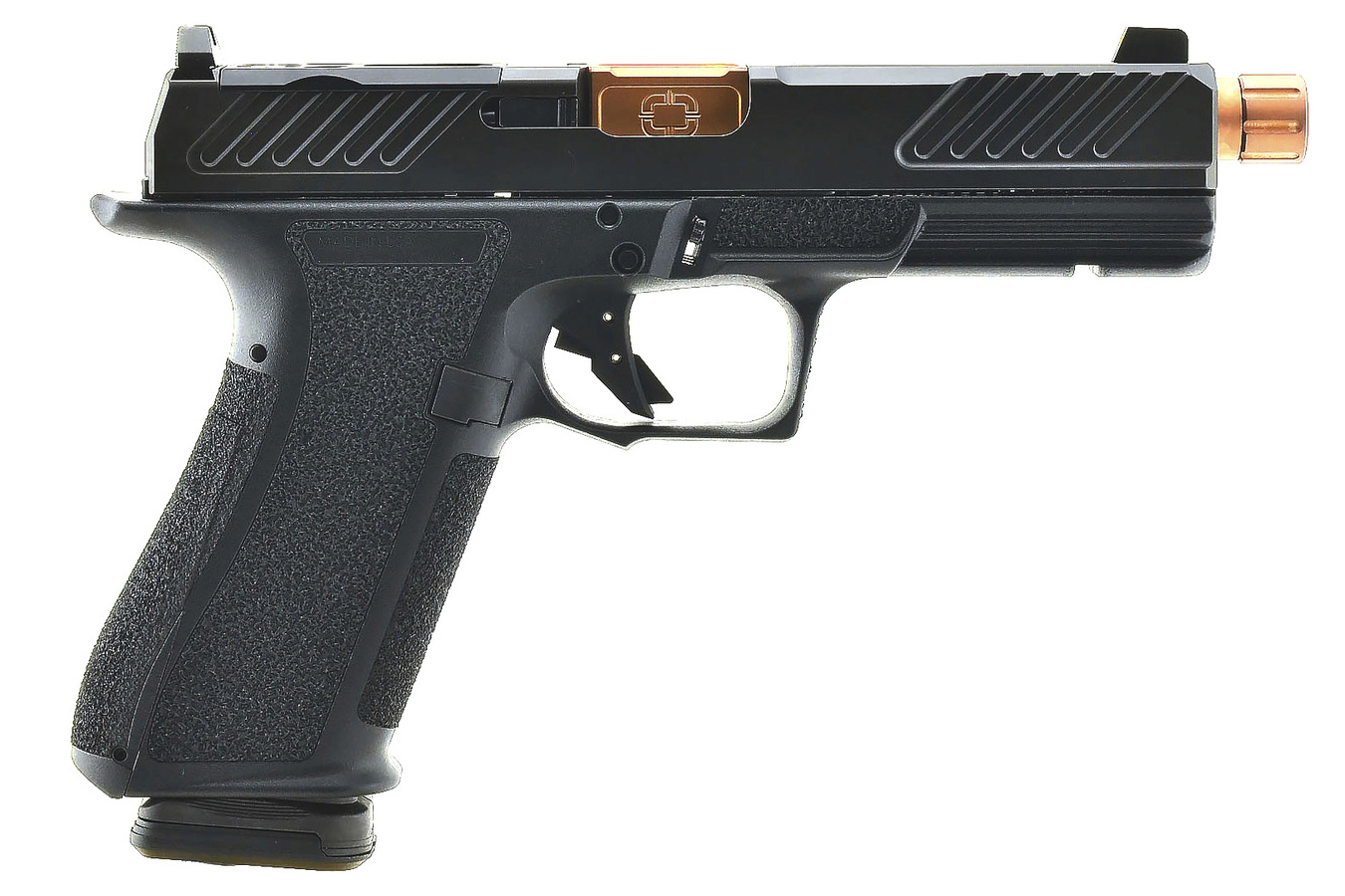 DR920 Combat 9mm Optic Ready Striker-Fired Pistol with Bronze Threaded Barrel - Firearms | The Gun Shop