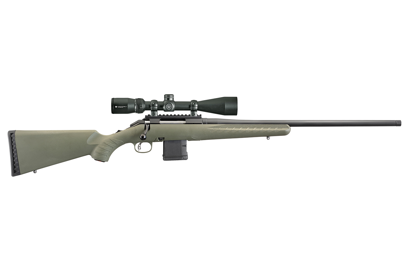 90434-DEFAULT-l American Predator 223 Rem Bolt-Action Rifle with Vortex Crossfire II 4-12x44mm Scope - Bolt-Action Rifles | The Gun Shop