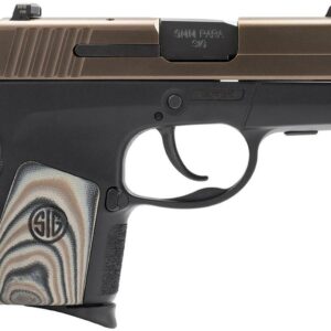 SIG P290RS ORB 9mm 2.9 6+1 G10 Grip Poly Frame Black/Bronze