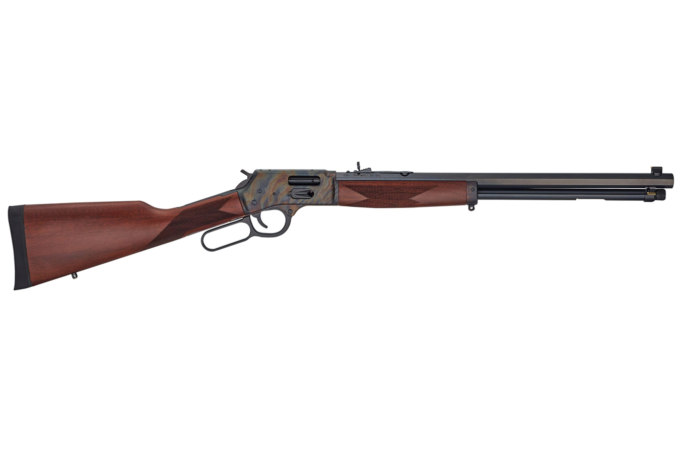 Big Boy 44 Mag / 44 Special Color Case Hardened Side Gate Lever-Action Rifle - Firearms | The Gun Shop