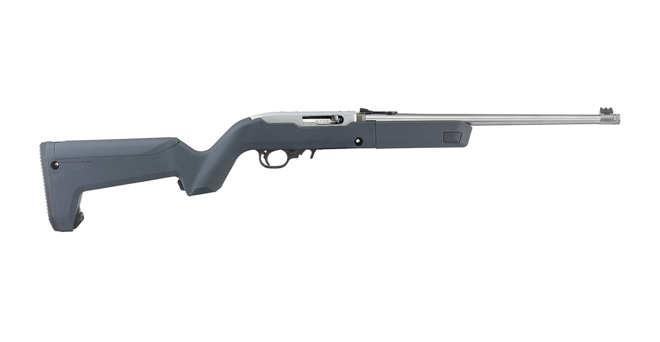 10/22 Takedown 22LR Rifle with Gray Magpul X-22 Backpacker Stock - Firearms | The Gun Shop
