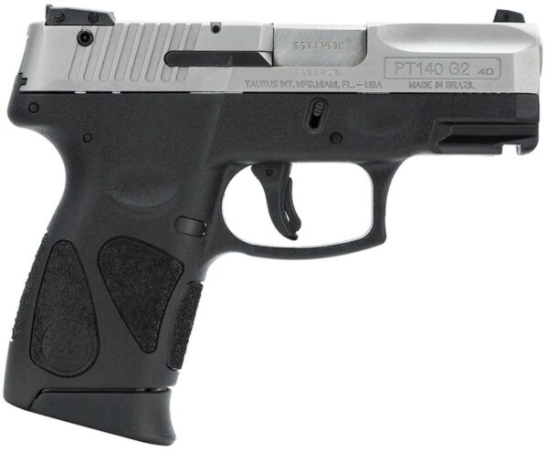 Taurus PT-140 Millennium G2 40 S&W 3.2" Barrel, Black Poly Grip SS, 11rd