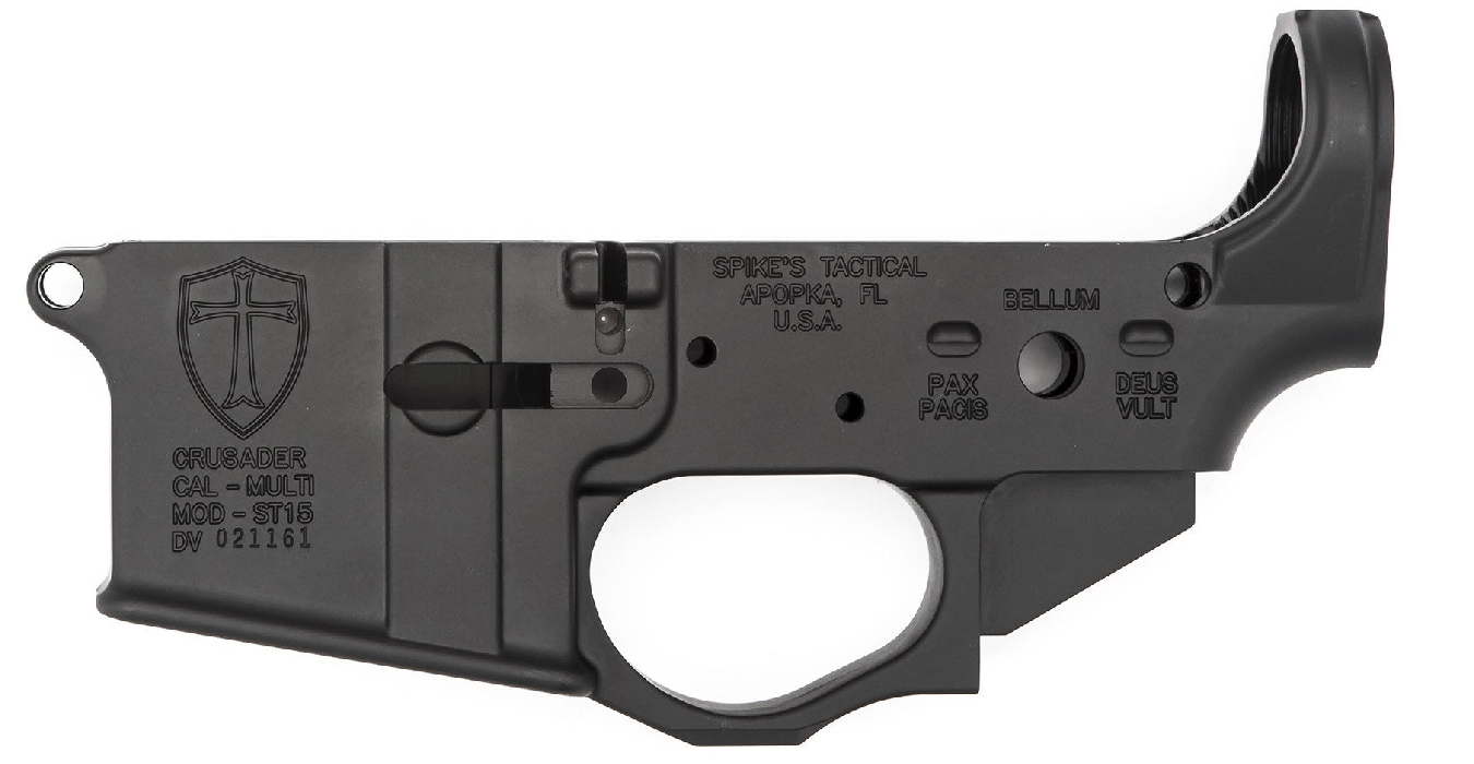 Crusader Stripped Lower Receiver (Multi Cal) - Firearms | The Gun Shop