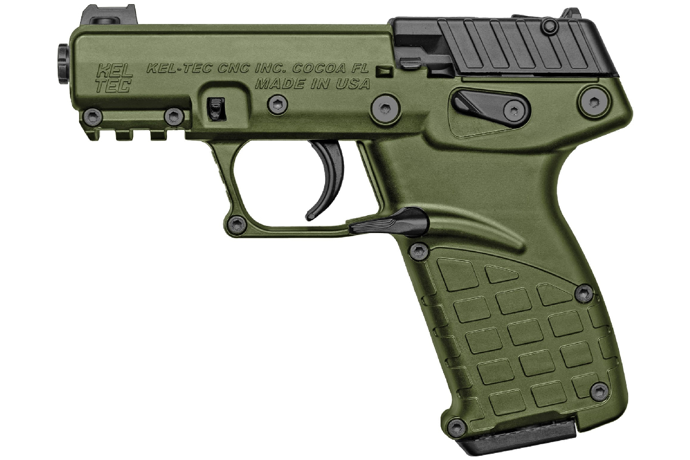P17 22LR 16-Round Semi-Automatic Pistol with Green Finish - Firearms | The Gun Shop