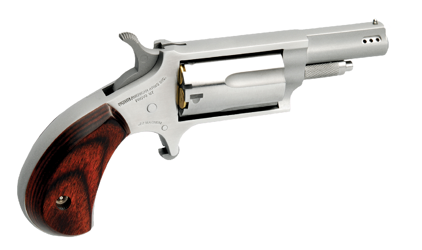 22LR/22WMR Mini Revolver with Rosewood Birdshead Grips - Firearms | The Gun Shop