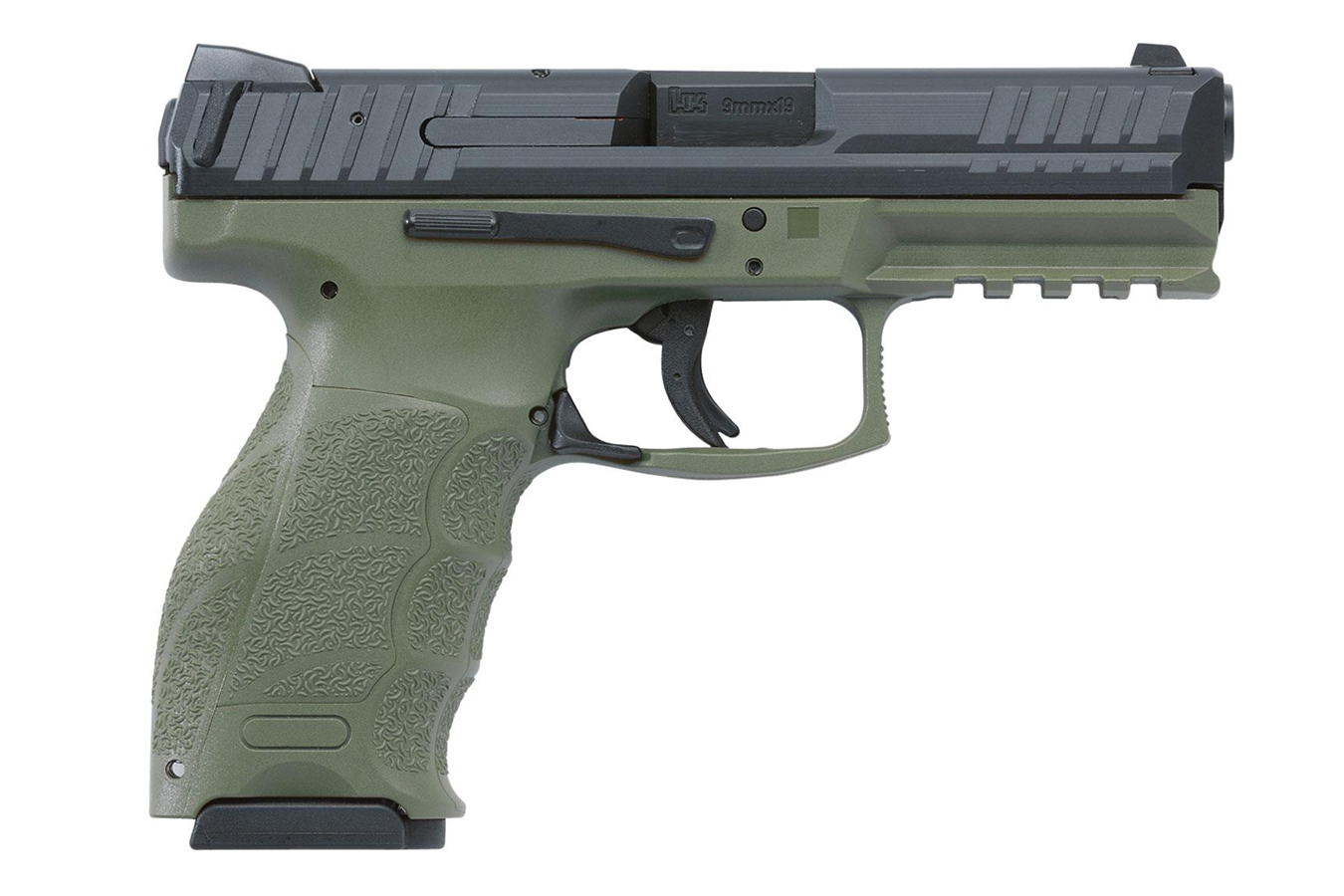 VP9 9mm Striker-Fired Pistol with OD Green Frame - Firearms | The Gun Shop